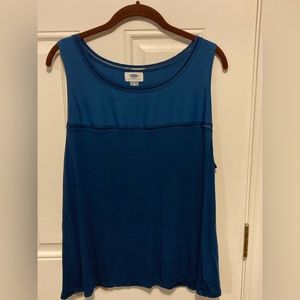 blue/aqua tank - Old Navy. Gently worn, great condition